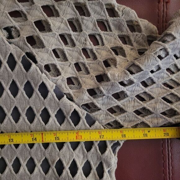 Special Edition Zara Diamond Pattern Overlay Long Sleeve Top W/B Collection - Picture 15 of 16